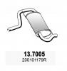 ASSO 137005 Глушитель задняя часть Рено Duster 1.5TD  4WD  10-&gt;