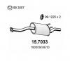 ASSO 15.7033 Глушитель выхлопных газов конечный
