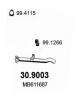 ASSO 30.9003 Выпускной трубопровод