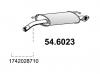 ASSO 546023 Глушитель средняя часть
