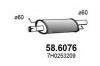 ASSO 586076 Глушитель центральный