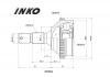 INKO 305093A ШРУС внешний 25/34 ABS 29 | перед прав/лев |