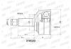 INKO 310020 ШРУС внешний 26/30