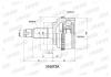 INKO 310072A ШРУС внешний 26/23 ABS 50