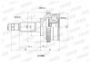 INKO 319088A ШРУС внешний 28/24 ABS 46