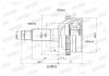 INKO 319092A ШРУС внешний 28/30 ABS 44