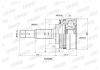 INKO 320050A ШРУС внешний 27/23 ABS 42