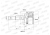 INKO 320057A2 ШРУС внешний 25/22 ABS 42