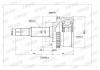 INKO 320101A ШРУС внешний 27/23 ABS 44