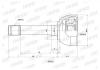 INKO 320105 ШРУС внешний 31/28
