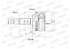 INKO 329120A ШРУС внешний 24/23 ABS 48
