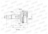 INKO 329138A ШРУС внешний 24/26 ABS 48