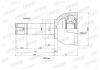 INKO 329166 ШРУС внешний 30/24