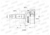 INKO 329189A ШРУС внешний 26/27 ABS 48