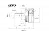INKO 330011A ШРУС внешний 22/22 ABS 44 | перед |