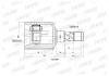 INKO 421009 Шрус внутренний34/29 ABS
