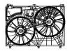LUZAR LFK1955 Э/вентилятор охл. для а/м Toyota Highlander (13-) 3.5i (2 вент.) (с кожухом) (LFK 1955)