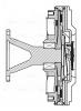 LUZAR LMC2704 Муфта вязкост.