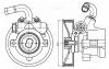 LUZAR LPS0523 Насос гидроусилителя