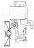 LUZAR LPS1510 Насос ГУР для а/м Mercedes-Benz C (W202) (93-)/E (W210) (98-) 1.8/2.0/2.2/2.3i (LPS 1510)