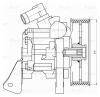 LUZAR LPS1530 Насос ГУР для а/м Mercedes-Benz ML (W164) (05-)/GL (X164) (06-) 3.0D (8PK) (LPS 1530)