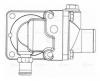 LUZAR LT0337 Термостат для с/т МТЗ 80/ПАЗ 4230/4234 с дв. ММЗ Д-245.7, Д-245.9 (87°С) (с корпусом) (LT 0337)
