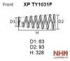 NHK XPTY1031F Пружина подвески NHK