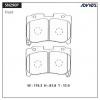ADVICS SN290P ДИСКОВЫЕ ТОРМОЗНЫЕ КОЛОДКИ