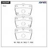 ADVICS SN294P (SUMITOMO-ЯП.) КОЛОДКИ ТОРМОЗНЫЕ