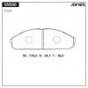 ADVICS SN566 ДИСКОВЫЕ ТОРМОЗНЫЕ КОЛОДКИ
