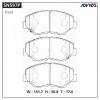 ADVICS SN597P ДИСКОВЫЕ ТОРМОЗНЫЕ КОЛОДКИ