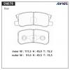 ADVICS SN678 (SUMITOMO-ЯП.) КОЛОДКИ ТОРМОЗНЫЕ
