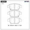 ADVICS SN696P (SUMITOMO-ЯП.) КОЛОДКИ ТОРМОЗНЫЕ