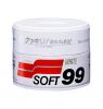 SOFT99 00020 Полироль для кузова для белых и светлых а/м Soft99 White Soft Wax, 350 гр
