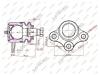 KATSURO KAT1000GWL Опора шаровая