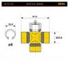 HOFER HF101332 Крестовина 2101 HOFER