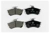 JD JBP0190 Колодки тормозные FR JBP-D6102