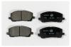 JD JBP0206 Колодки тормозные FR JBP-D2231