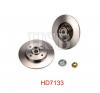 HSB HD7133 Диск тормозной задн. CITROEN PEUGEOT C4 / 207 / 307 04- (+подш. / +к-цо ABS)