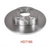 HSB HD7186 Диск тормозной передн DAIHATSU CHARADE 1.0/1.3/1.0D/TD 87-90, Geely CK (с АБС)