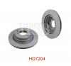 HSB HD7204 Диск тормозной задн. BMW E87/E90 1.8-2.0D M47/N46/N52 04&gt;