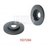 HSB HD7264 Диск тормозной передн MAZDA 6 02-, 6 Hatchback 02-, 6 Station Wagon 02-