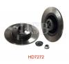 HSB HD7272 Диск тормозной задн c подшипником и кольцом ABS (1 шт) RENAULT MEGANE Grandtour 99-, MEGANE Scenic