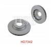 HSB HD7342 Диск тормозной передний прав. AUDI: Q7 06-, PORSCHE: CAYENNE 02-, VW: TOUAREG 02-
