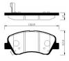 HSB HP0047 Колодки тормозные дисковые передн HYUNDAI: ACCENT 11-, SOLARIS 11- / KIO: RIO 11-