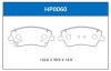 HSB HP0060 Колодки тормозные дисковые