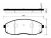 HSB HP1024 Колодки тормозные