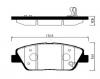 HSB HP1044 Колодки тормозные дисковые HYUNDAI: K-5