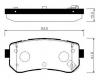 HSB HP1048 Колодки задние Picanto (new)