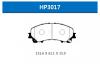 HSB HP3017 Колодки тормозные дисковые передние NISSAN X-TRAIL (32)/INFINITI Q50 13-